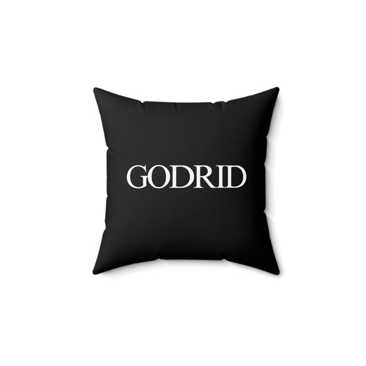 GODRID Spun Polyester Square Pillow - Stylish Home Décor Accent